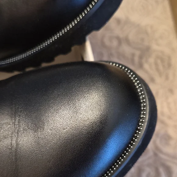 Like New Leather Ankle Boots - Picture 3 of 7